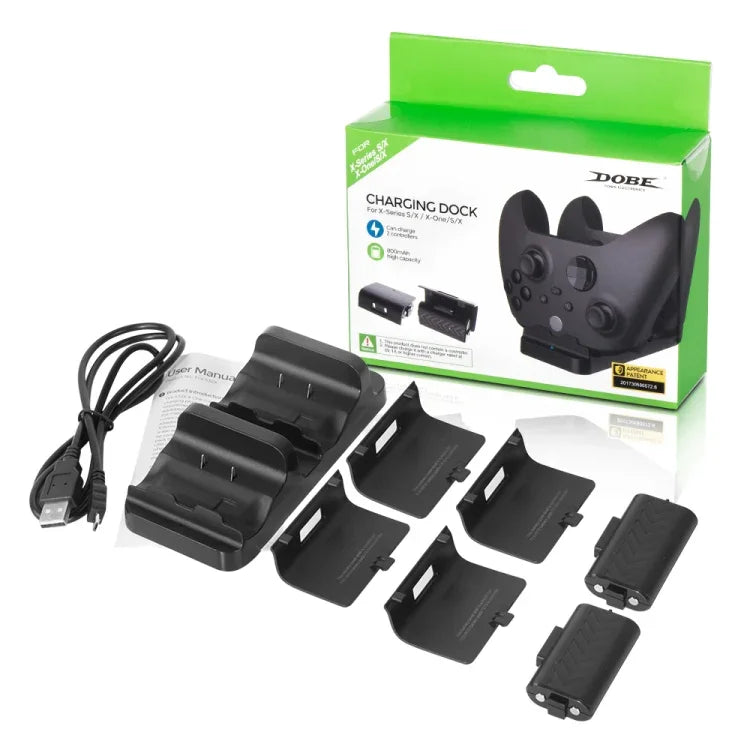 Station de charge double DOBE TYX-532X avec batterie pour Xbox Series X, DOBE TYX-532X