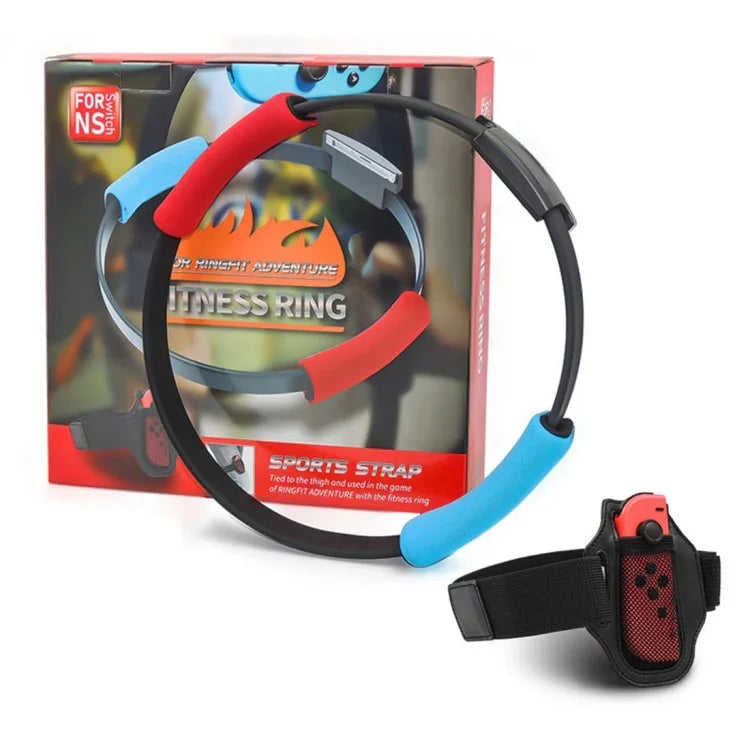 ipega HBS-179 Pour Switch Jeux Somatosensoriels Sportifs Yoga Fitness Anneau + Sangles de Fixation pour les Jambes