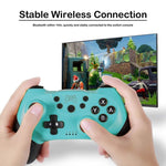 Manette de jeu Bluetooth 6 axes pour Switch Pro
