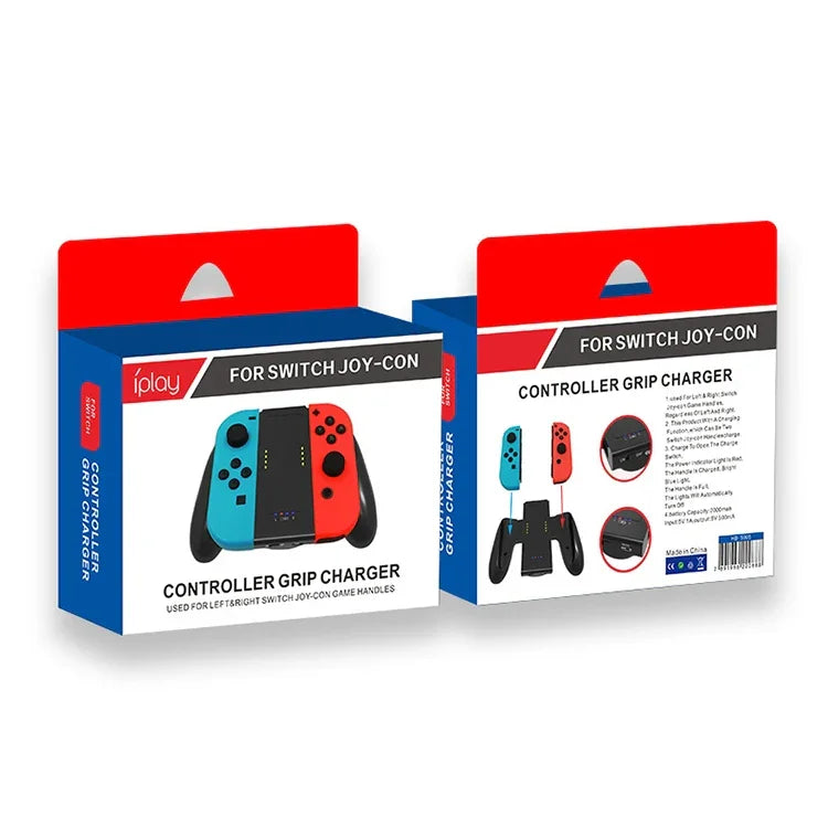 Chargeur de manette iplay S005 pour manettes Joy-Con Nintendo Switch