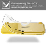 Étui de protection souple transparent en TPU antichoc pour Switch Lite, pour Switch Lite