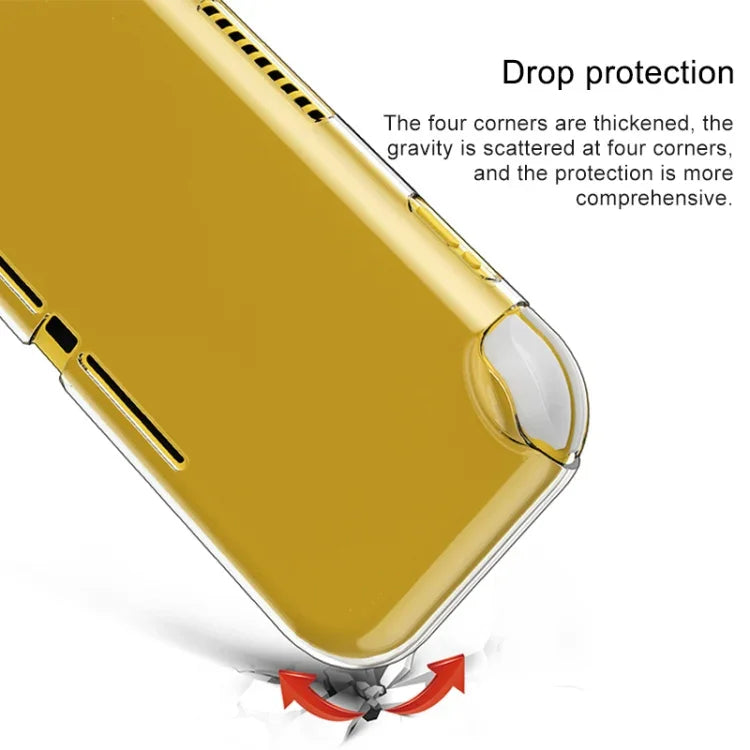 Étui de protection souple transparent en TPU antichoc pour Switch Lite, pour Switch Lite