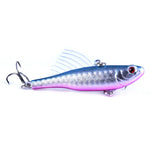 HENGJIA Leurre de pêche coulant rapide, 6,5 cm/17,2 g, ailes VIB, kit de leurres Pencil, PE016-X