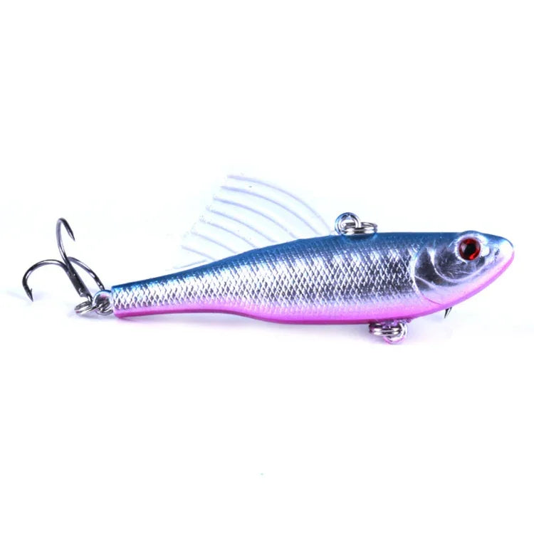 HENGJIA Leurre de pêche coulant rapide, 6,5 cm/17,2 g, ailes VIB, kit de leurres Pencil, PE016-X