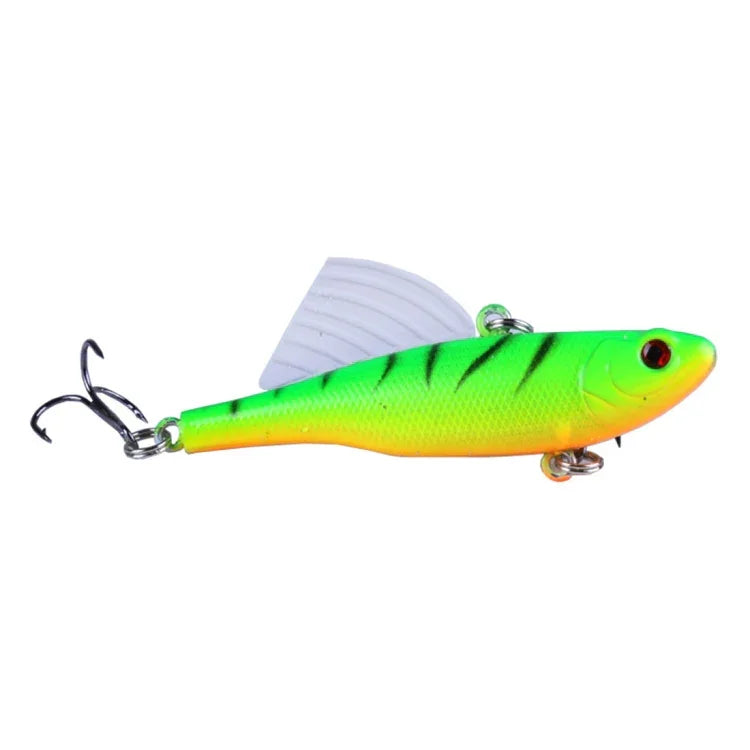 HENGJIA Leurre de pêche coulant rapide, 6,5 cm/17,2 g, ailes VIB, kit de leurres Pencil, PE016-X