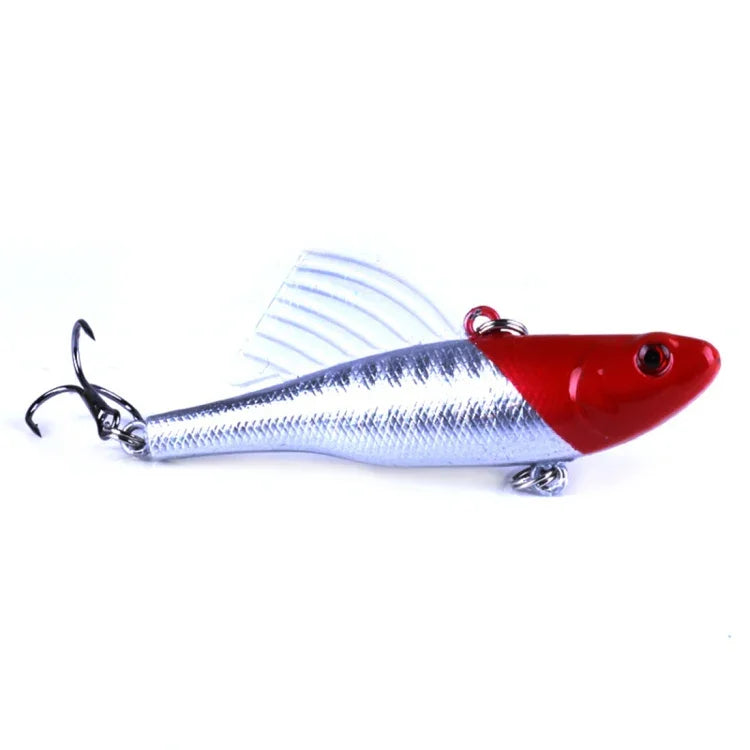 HENGJIA Leurre de pêche coulant rapide, 6,5 cm/17,2 g, ailes VIB, kit de leurres Pencil, PE016-X