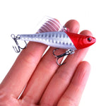 HENGJIA Leurre de pêche coulant rapide, 6,5 cm/17,2 g, ailes VIB, kit de leurres Pencil, PE016-X