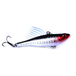 HENGJIA Leurre de pêche coulant rapide, 6,5 cm/17,2 g, ailes VIB, kit de leurres Pencil, PE016-X