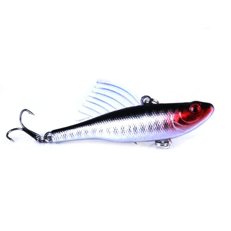 HENGJIA Leurre de pêche coulant rapide, 6,5 cm/17,2 g, ailes VIB, kit de leurres Pencil, PE016-X