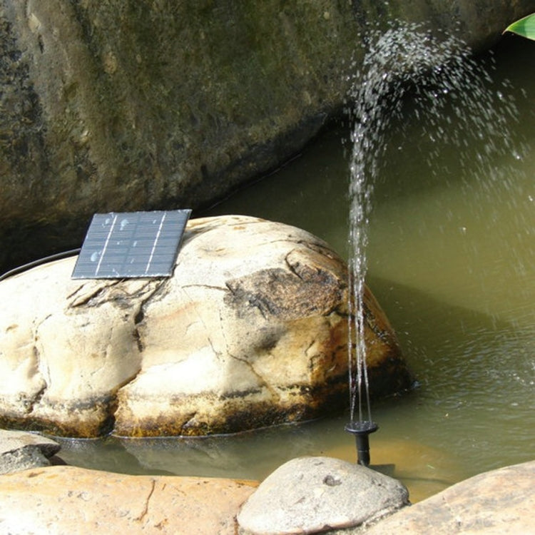Pompe de Fontaine à Eau Alimentée par Énergie Solaire Carrée, RCT-602