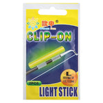 5 paquets de bâton lumineux flottant phosphorescent OCEAN SUN à fixer pour la pêche de nuit, L, compatible avec un scion de 2,7-3,2 mm, à fixer, L
