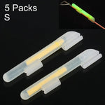 5 lots OCEAN SUN Flotteur Lumineux Clip-On Bâton Lumineux de Nuit pour Pêche, S, Convient pour Scion 1.5-1.9mm, Clip-On, S