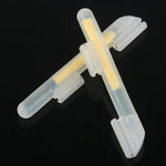 5 lots OCEAN SUN Flotteur Lumineux Clip-On Bâton Lumineux de Nuit pour Pêche, S, Convient pour Scion 1.5-1.9mm, Clip-On, S