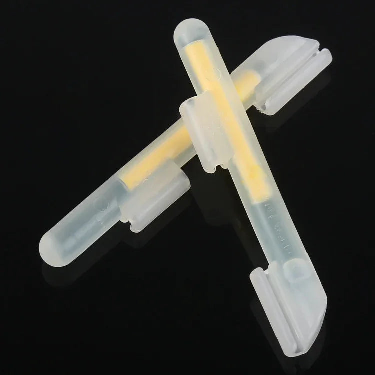 5 lots OCEAN SUN Flotteur Lumineux Clip-On Bâton Lumineux de Nuit pour Pêche, S, Convient pour Scion 1.5-1.9mm, Clip-On, S