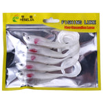 HENGJIA SO050-1 5 PIÈCES 11cm/16g Leurre de pêche Luya Équipement de pêche Bar Souple avec Hameçon, SO050-5, SO050-4, SO050-2, SO050-1