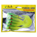 HENGJIA SO050-1 5 PIÈCES 11cm/16g Leurre de pêche Luya Équipement de pêche Bar Souple avec Hameçon, SO050-5, SO050-4, SO050-2, SO050-1