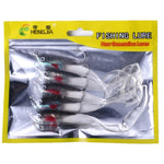 HENGJIA SO050-1 5 PIÈCES 11cm/16g Leurre de pêche Luya Équipement de pêche Bar Souple avec Hameçon, SO050-5, SO050-4, SO050-2, SO050-1