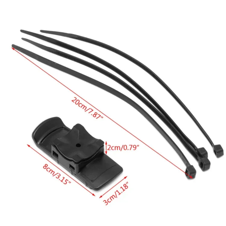 Support de fixation GPS pour vélo Bike Base pour Garmin eTrex 10 / 20 / 30, support GPS pour vélo