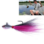 HENGJIA 7cm/25g Leurre de pêche artificiel en fil de fer Plomb Poisson Hameçons triples Appâts