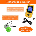 Échosondeur portable sans fil à écran couleur TL86, TL86