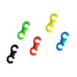 20 clips de câble de frein VTT ZTTO style S, livraison couleur aléatoire, clips style vélo ZTTO S