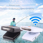 Lampe frontale de pêche à LED infrarouge portable rechargeable avec capteur et clip pour la pêche, le camping et la randonnée