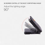Lampe frontale de pêche à LED infrarouge portable rechargeable avec capteur et clip pour la pêche, le camping et la randonnée