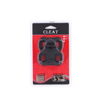 2 cales RD3-C pour vélo de route flottement 6 degrés cale de pédale auto-bloquante pour cales LOOK KEO compatible avec la plupart des chaussures de vélo de route, RD3-C