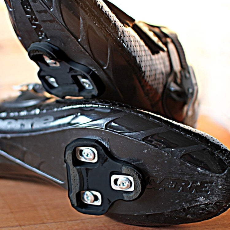 2 cales RD3-C pour vélo de route flottement 6 degrés cale de pédale auto-bloquante pour cales LOOK KEO compatible avec la plupart des chaussures de vélo de route, RD3-C