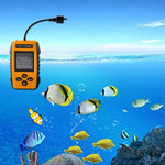 Portable Wired Fish Finder with Sonar Sensor Transducer and LCD Display , Fish Finder