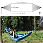 Hamac en toile extérieur antiretournement pour une personne, lit balançoire de plage portable avec bâtons en bois, taille : 185 x 80cm, taille : 185 x 80cm, taille : 185 x 80cm (Rouge)