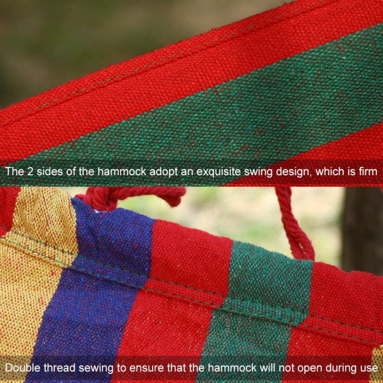 Hamac en toile extérieur antiretournement pour une personne, lit balançoire de plage portable avec bâtons en bois, taille : 185 x 80cm, taille : 185 x 80cm, taille : 185 x 80cm (Rouge)