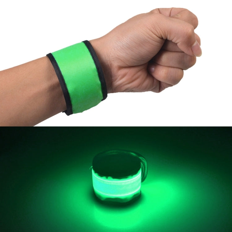 Bracelet lumineux LED slap pat cercle sport extérieur, petit, taille : 26*4cm, 26x4cm vert clair, 26x4cm rouge, 26x4cm blanc, 26x4cm orange, 26x4cm rose, 26x4cm vert, 26x4cm bleu