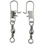 20x Hameçons 8# 3,5cm Émerillons barillets avec anneau de sécurité, 20x 8# 3,5cm