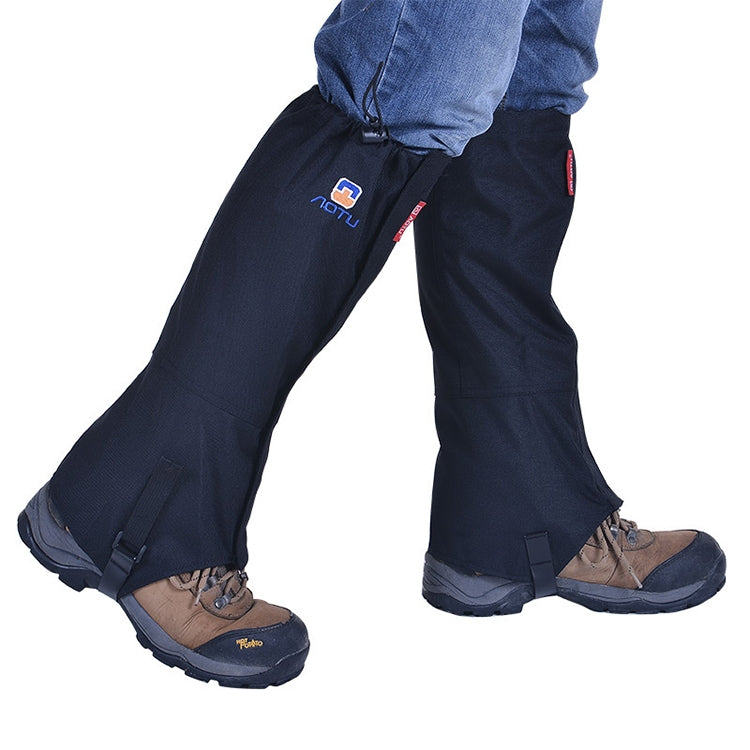 Aotu AT8909 Housses de chaussures imperméables pour neige de camping extérieur 125cm en tissu Oxford, protection anti-moustiques, Aotu AT8909 Bleu, Aotu AT8909 Rouge, Aotu AT8909 Noir, Aotu AT8909 Vert, Aotu AT8909 Gris