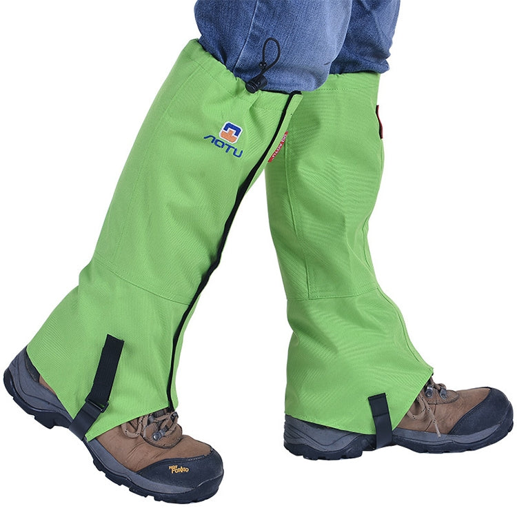 Aotu AT8909 Housses de chaussures imperméables pour neige de camping extérieur 125cm en tissu Oxford, protection anti-moustiques, Aotu AT8909 Bleu, Aotu AT8909 Rouge, Aotu AT8909 Noir, Aotu AT8909 Vert, Aotu AT8909 Gris