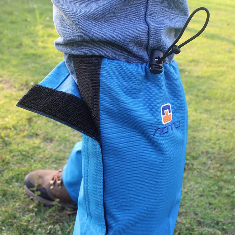 Aotu AT8909 Housses de chaussures imperméables pour neige de camping extérieur 125cm en tissu Oxford, protection anti-moustiques, Aotu AT8909 Bleu, Aotu AT8909 Rouge, Aotu AT8909 Noir, Aotu AT8909 Vert, Aotu AT8909 Gris