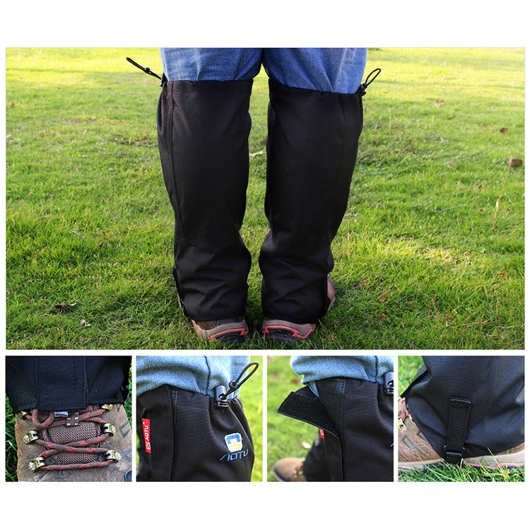 Aotu AT8909 Housses de chaussures imperméables pour neige de camping extérieur 125cm en tissu Oxford, protection anti-moustiques, Aotu AT8909 Bleu, Aotu AT8909 Rouge, Aotu AT8909 Noir, Aotu AT8909 Vert, Aotu AT8909 Gris