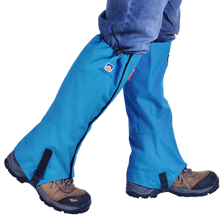 Aotu AT8909 Housses de chaussures imperméables pour neige de camping extérieur 125cm en tissu Oxford, protection anti-moustiques, Aotu AT8909 Bleu, Aotu AT8909 Rouge, Aotu AT8909 Noir, Aotu AT8909 Vert, Aotu AT8909 Gris