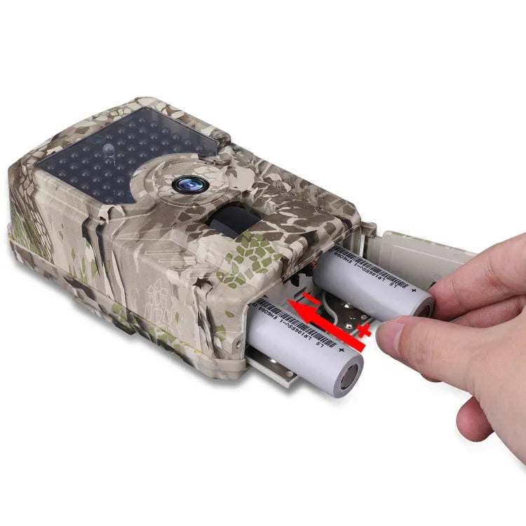 PR-200 Caméra de chasse de sécurité étanche IP54 avec vision nocturne IR, angle large 120 degrés, angle de détection PIR 100 degrés, PR200