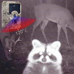 PR-200 Caméra de chasse de sécurité étanche IP54 avec vision nocturne IR, angle large 120 degrés, angle de détection PIR 100 degrés, PR200
