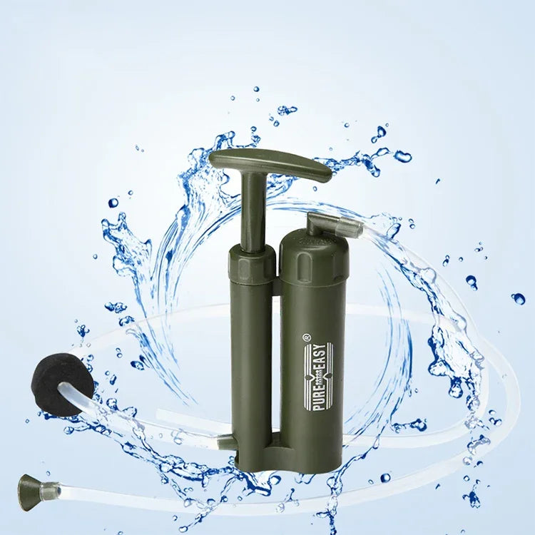 Purificateur d'eau portable avec filtre pour campement extérieur Aotu AT6630
