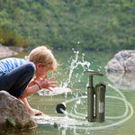 Purificateur d'eau portable avec filtre pour campement extérieur Aotu AT6630