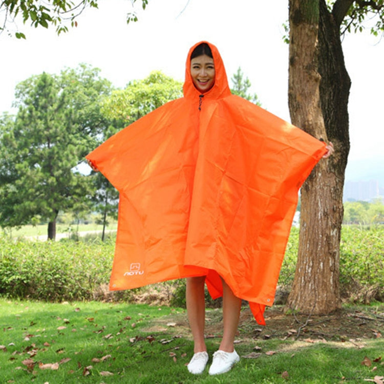 Imperméable de randonnée multifonction 3 en 1 Aotu AT6927, couverture de pique-nique, Taille : 217x143cm, 217x143cm (Orange), 217x143cm (Bleu)