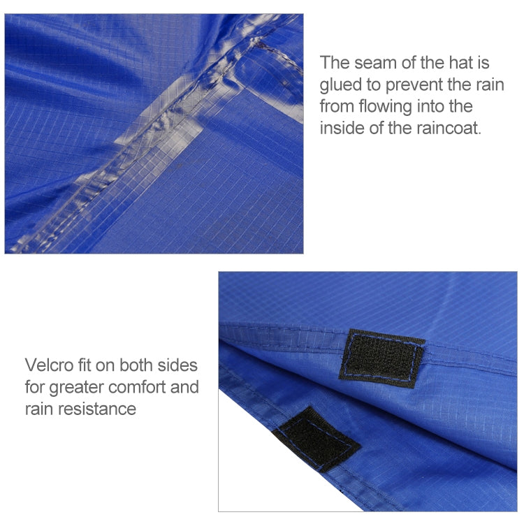 Imperméable de randonnée multifonction 3 en 1 Aotu AT6927, couverture de pique-nique, Taille : 217x143cm, 217x143cm (Orange), 217x143cm (Bleu)