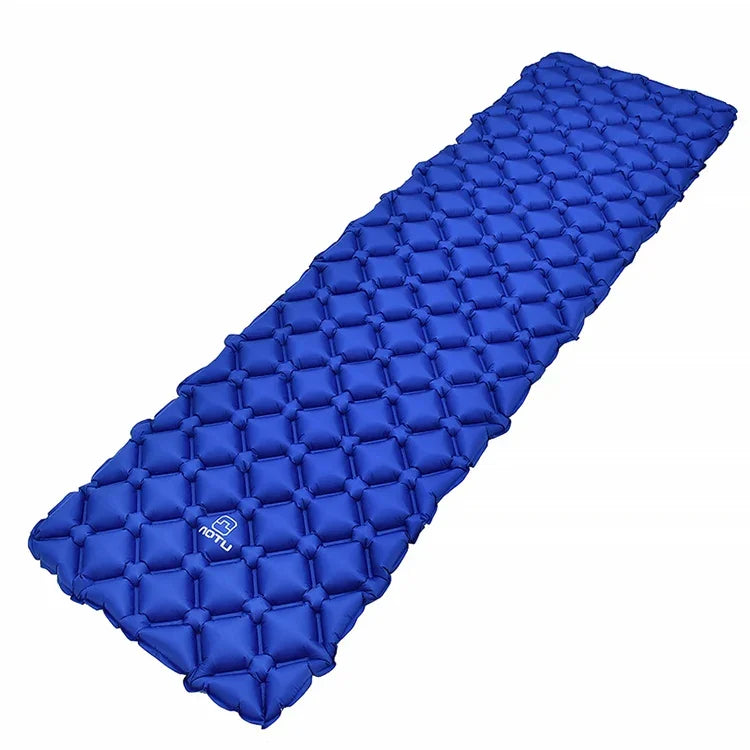 Aotu AT6241 Matelas gonflable de camping en TPU, taille : 190x57x5.5cm (Bleu)