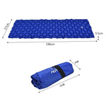 Aotu AT6241 Matelas gonflable de camping en TPU, taille : 190x57x5.5cm (Bleu)