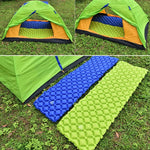 Aotu AT6241 Matelas gonflable de camping en TPU, taille : 190x57x5.5cm (Bleu)