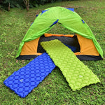 Aotu AT6241 Matelas gonflable de camping en TPU, taille : 190x57x5.5cm (Bleu)