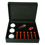 Coffret cadeau 11 en 1 avec 6 tees de golf + outil à divot + 3 balles de golf, 11 en 1 bleu, 11 en 1 rouge